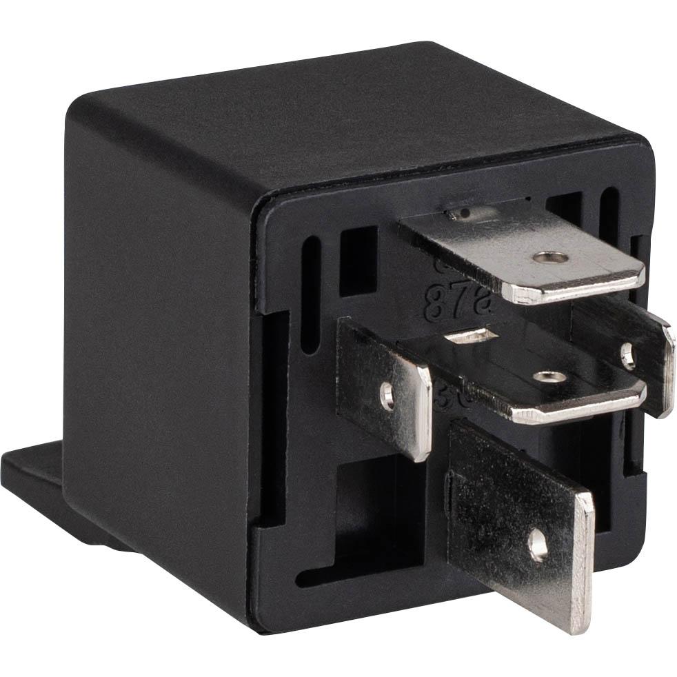 High current automotive 80A 12 VDC 5 Pin Bosch Type Relay with Tinned Terminals